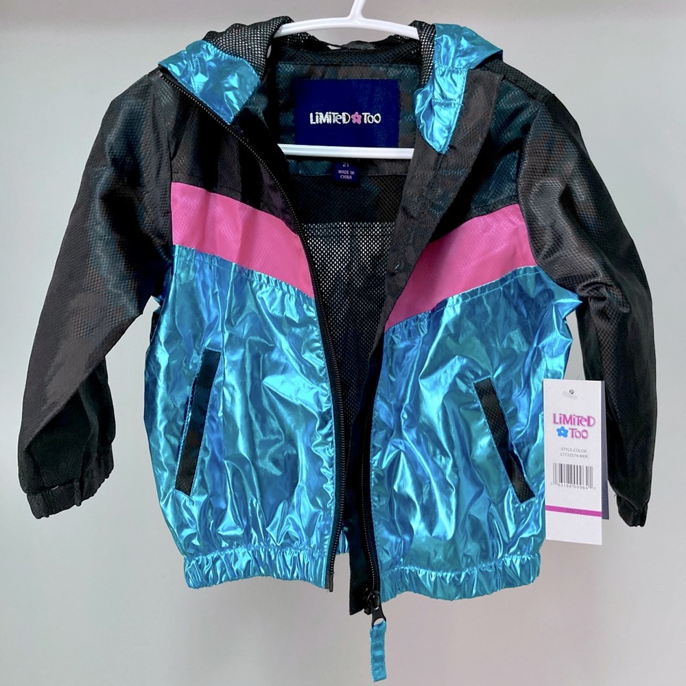 Limited Too windbreaker jacket size 2T